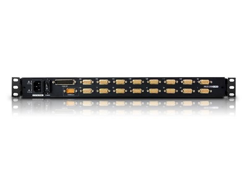 Aten CL5716NT Touchpad’i ve Türkçe Klavye'si Bulunan 16 Port PS/2-USB KVMP Switch - görsel 3