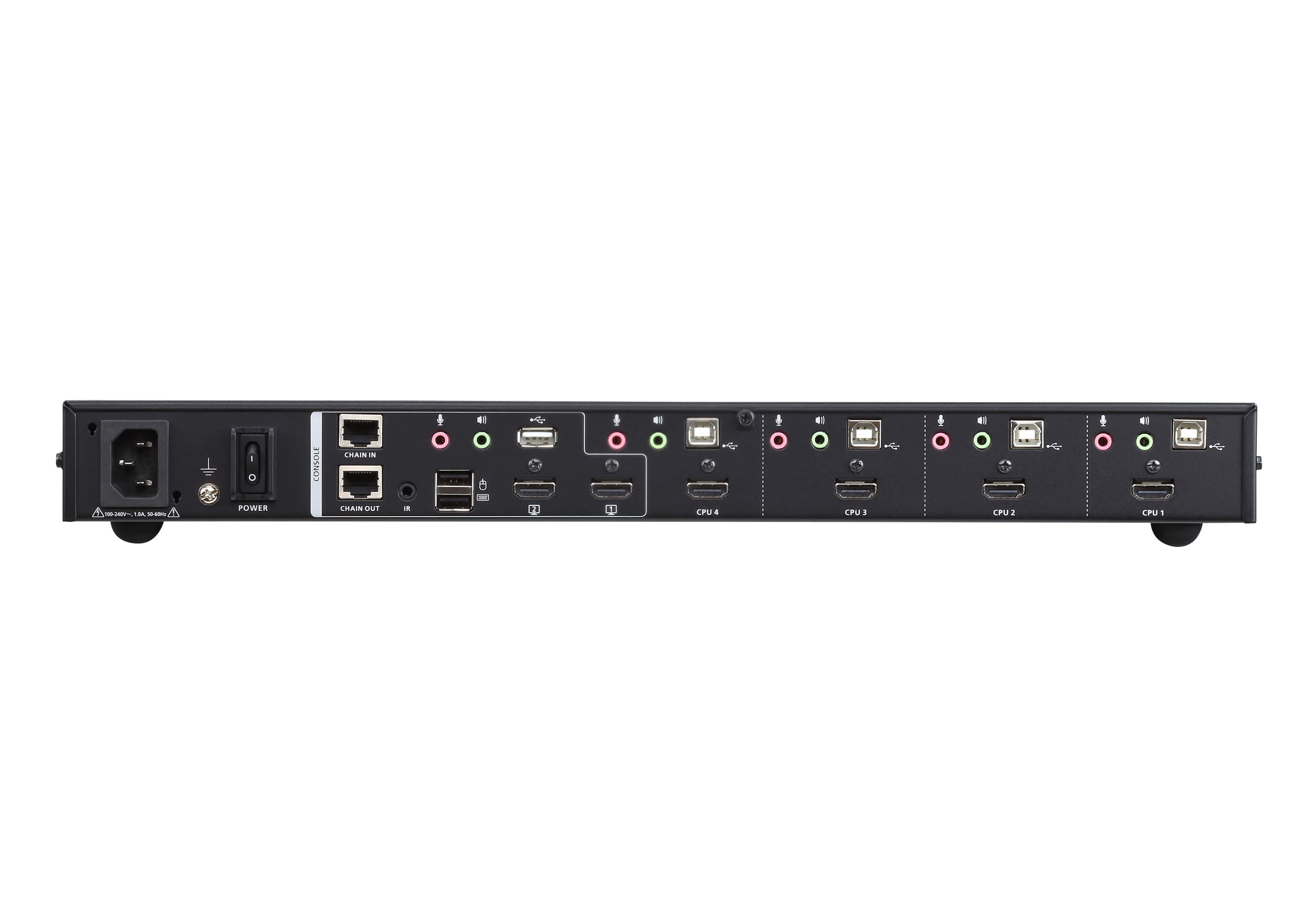 Aten CM1284 4-Port USB HDMI Multi-View KVMP Switch - görsel 3