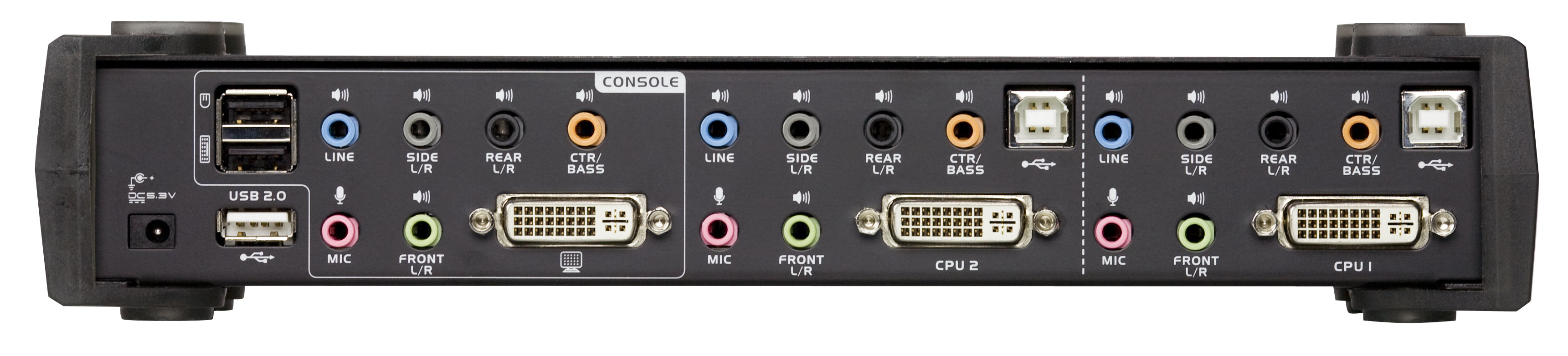 Aten CS1782A 2 Port USB DVI Dual Link KVMP Periferi Switch - görsel 3