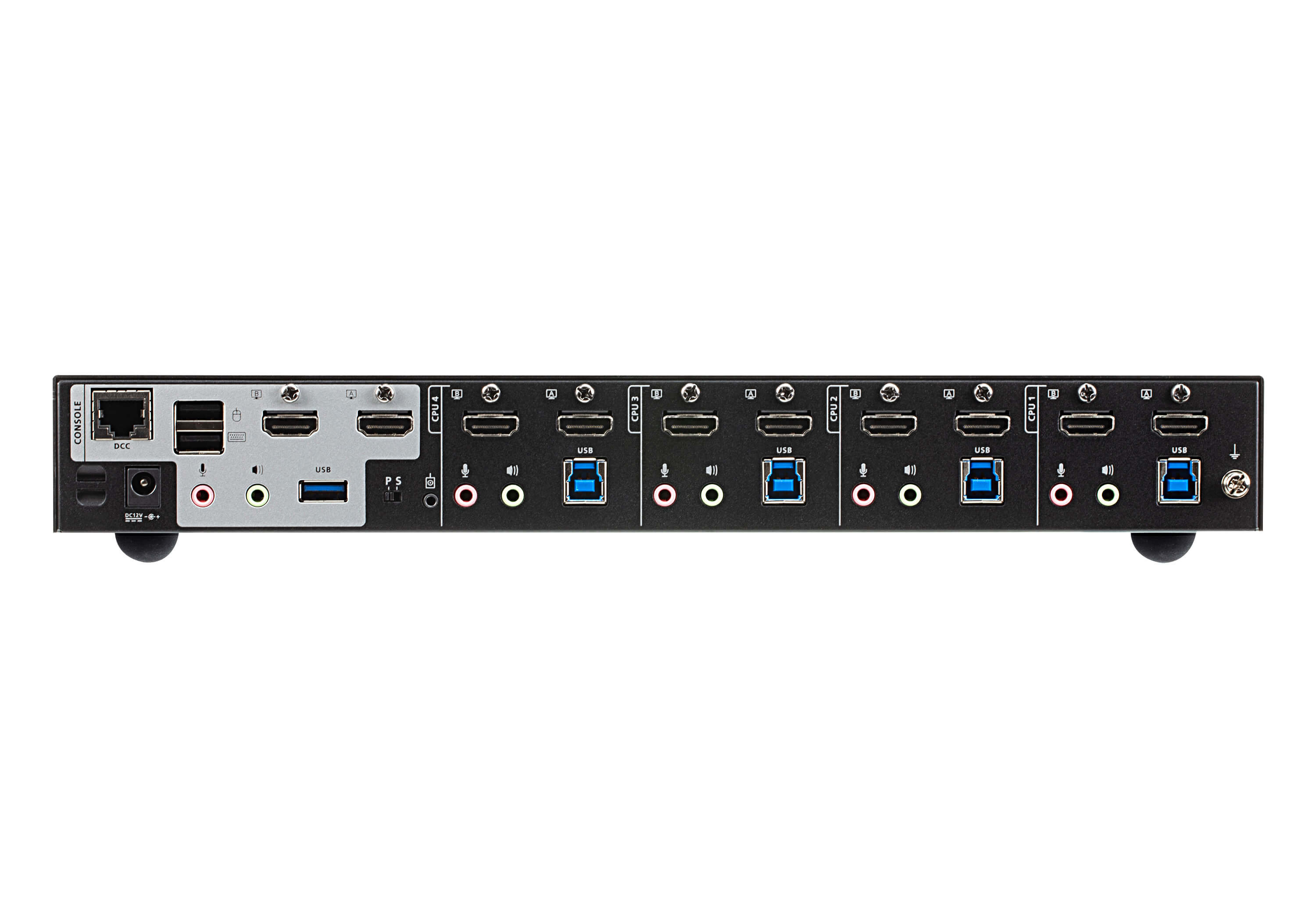 Aten CS1844 4-Port USB 3.0 4K HDMI Dual Display KVMP Switch - görsel 3