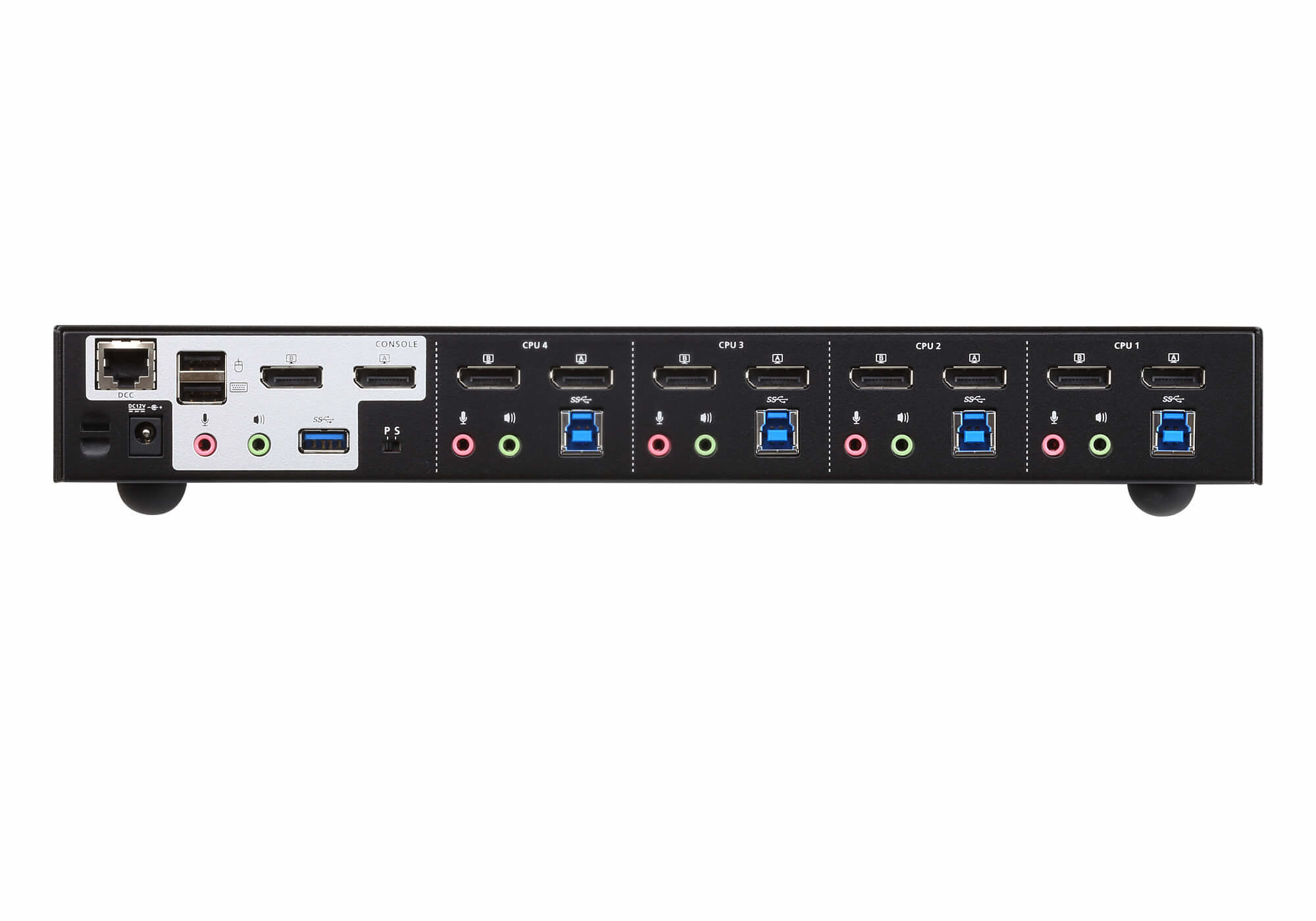 Aten CS1944DP 4-Port USB 3.0 4K DisplayPort Dual Display KVMP Switch - görsel 4