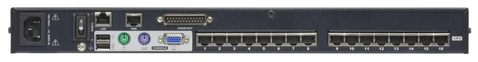 Aten KH1516AI 16 Port Cat 5 High-Density KVM over IP Switch - görsel 2