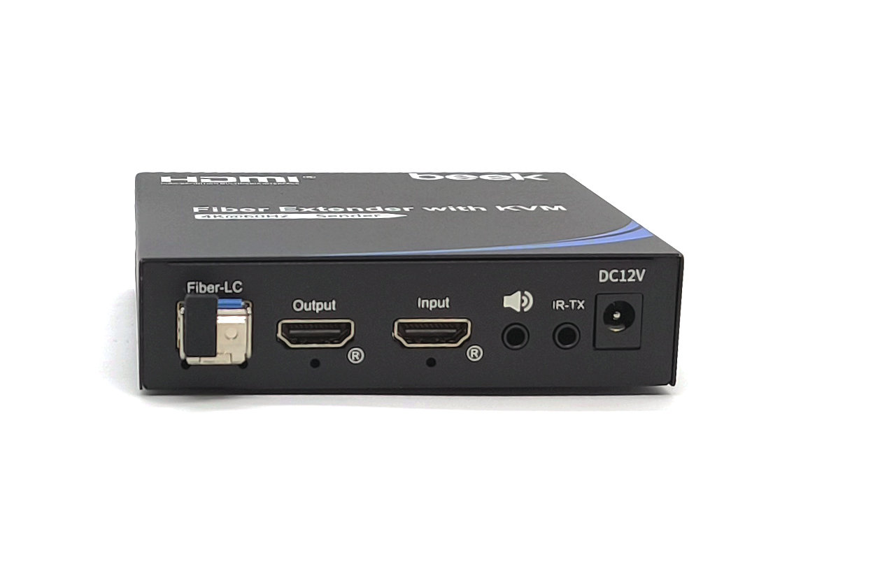 BEEK BS-EXT-4K2U-SM20 4K @60Hz HDMI KVM Fiber Sinyal Uzatma Cihazı - görsel 7