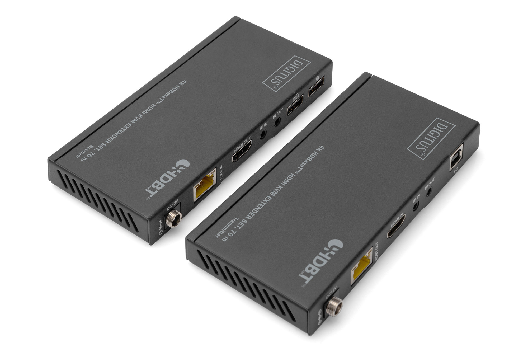 Digitus DS-55512 4K HDBaseT HDMI KVM Extender Set - görsel 3