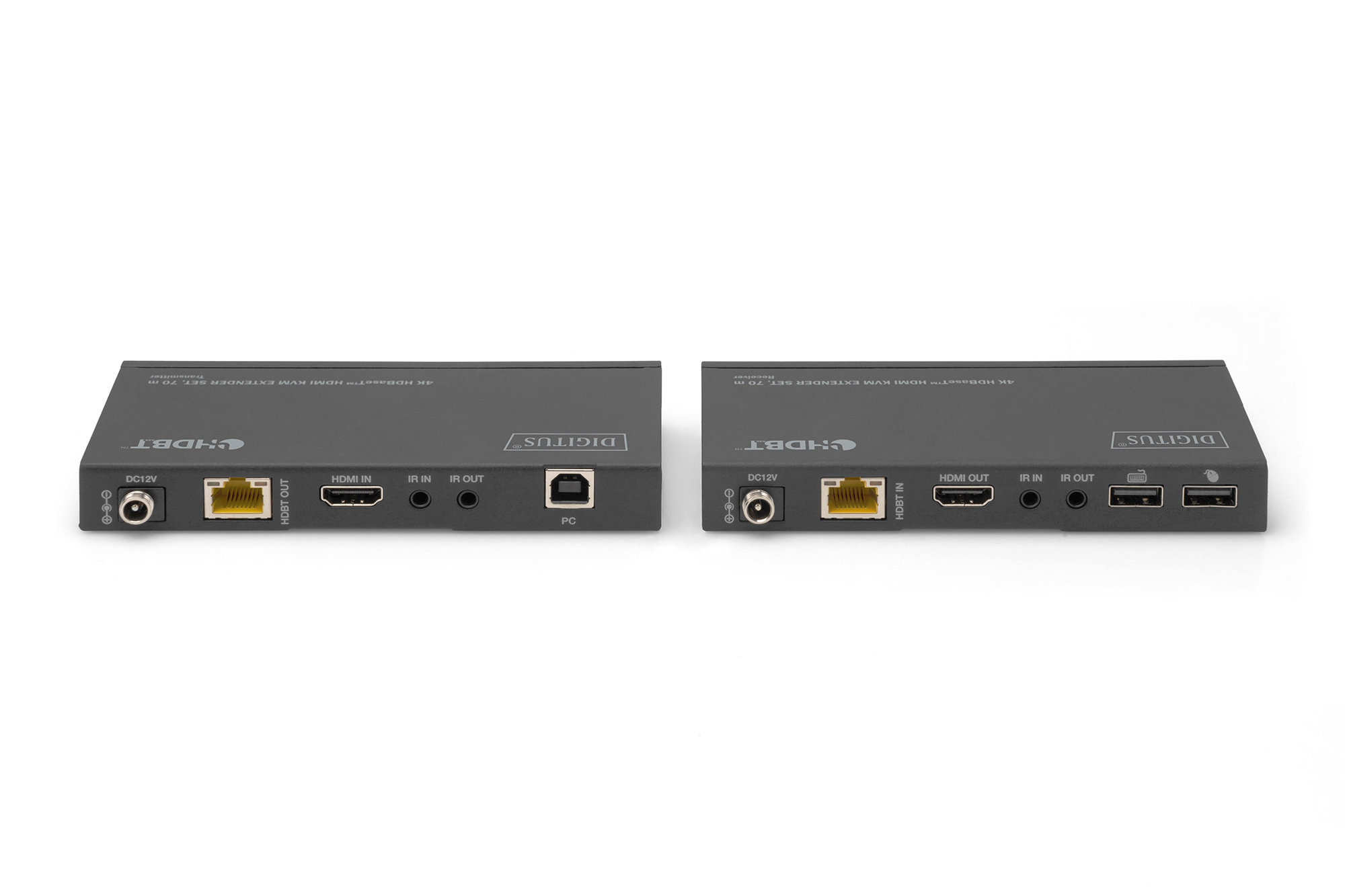 Digitus DS-55512 4K HDBaseT HDMI KVM Extender Set - görsel 4