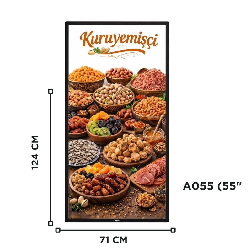 Anypay - Sharpa A055 (55) Android 11,2 - 55 Menü Panosu / İç Mekan