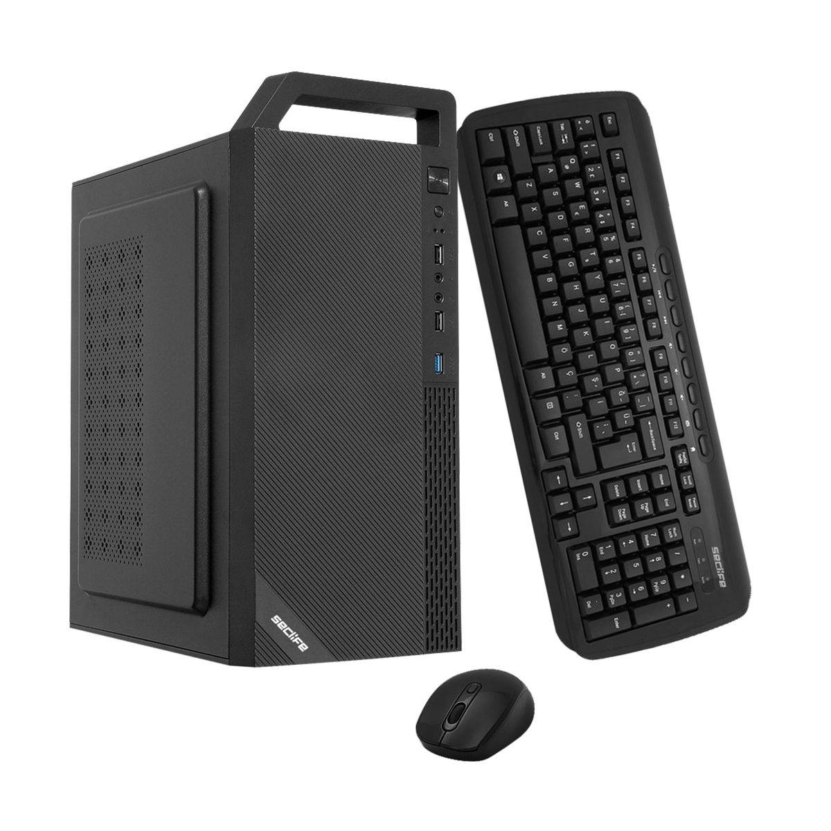 Seclife SC-A5530 Ryzen 5500 16GB 500GB Nvme 2GB VGA 300W Dos