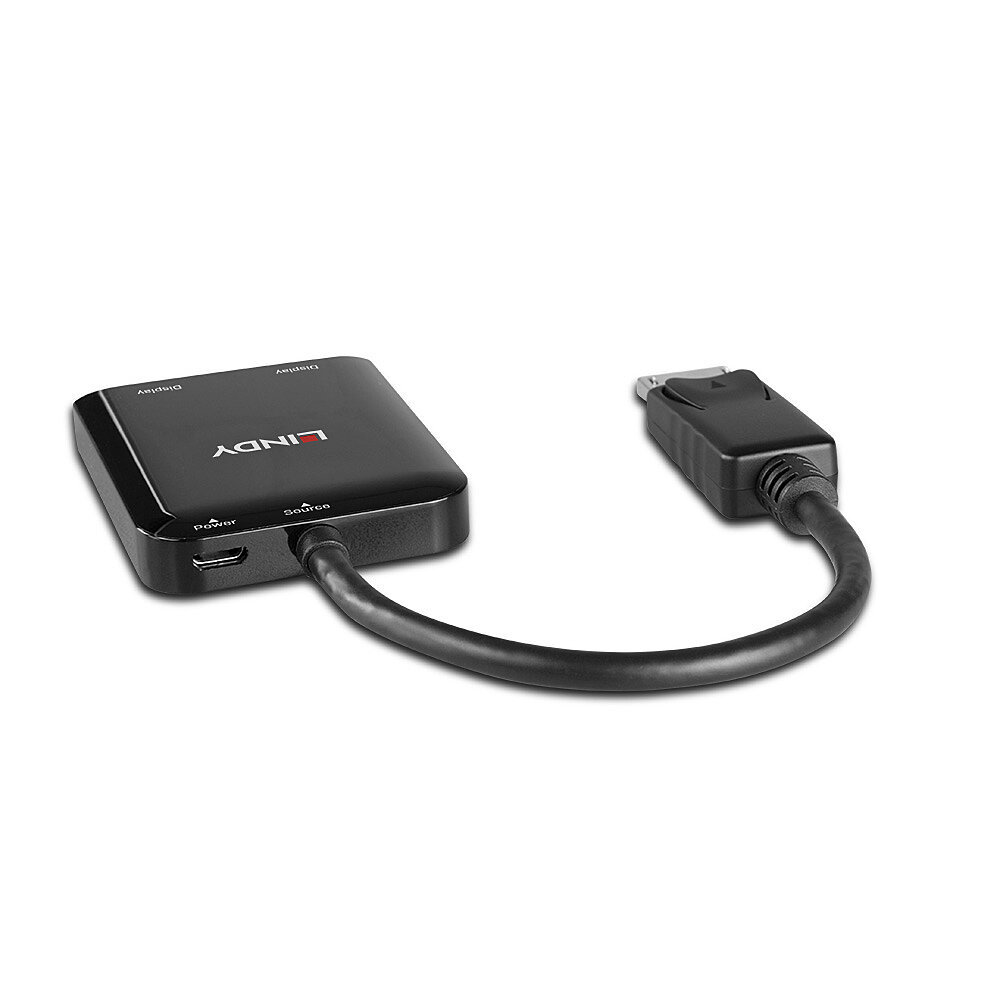 Lindy LIN-38430 2 Port DisplayPort 1.2 MST Hub
