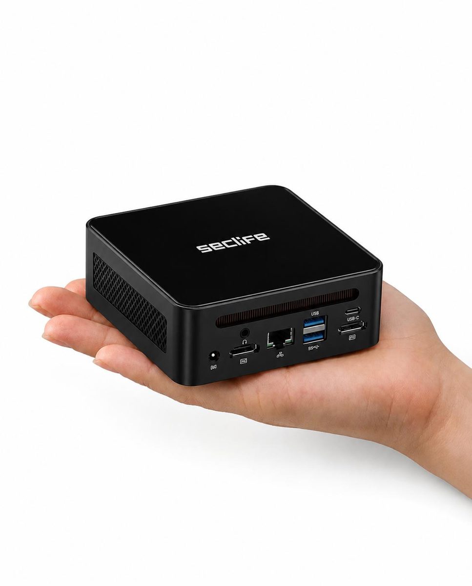Seclife MP-Z045 Intel i5-12450H 8GB 500GB SSD Siyah Mini Pc