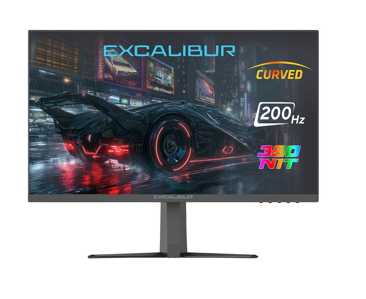 Casper 23.6" Excalibur M.E236FVC-D 200HZ 1MS 350NIT Fast VA Curved HDR10 Oyuncu Monitörü - görsel 2