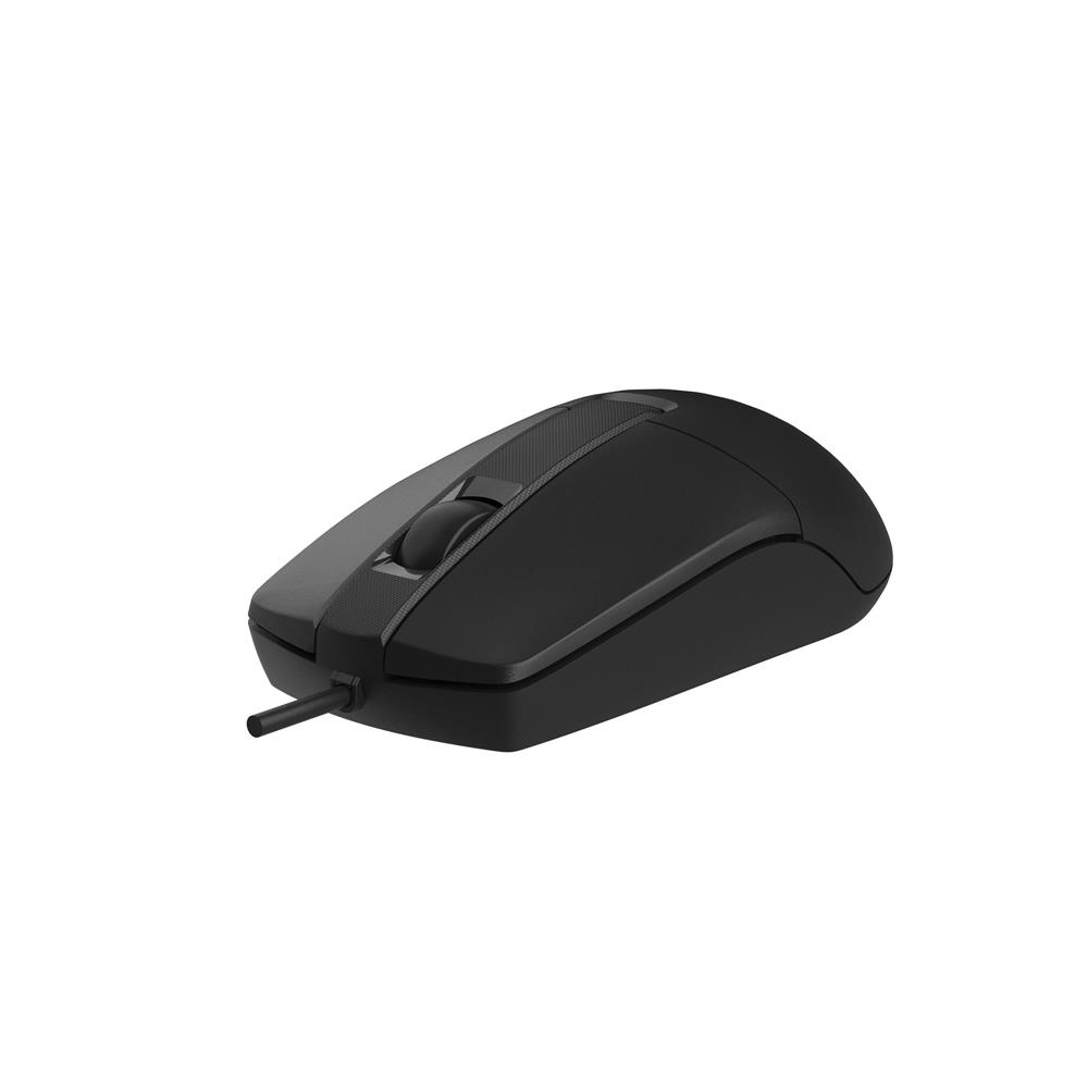 A4 Tech Op-330S Silent Usb Siyah V-Track 1200Dpi 1,5Mt Kablo Sessiz Mouse - görsel 2