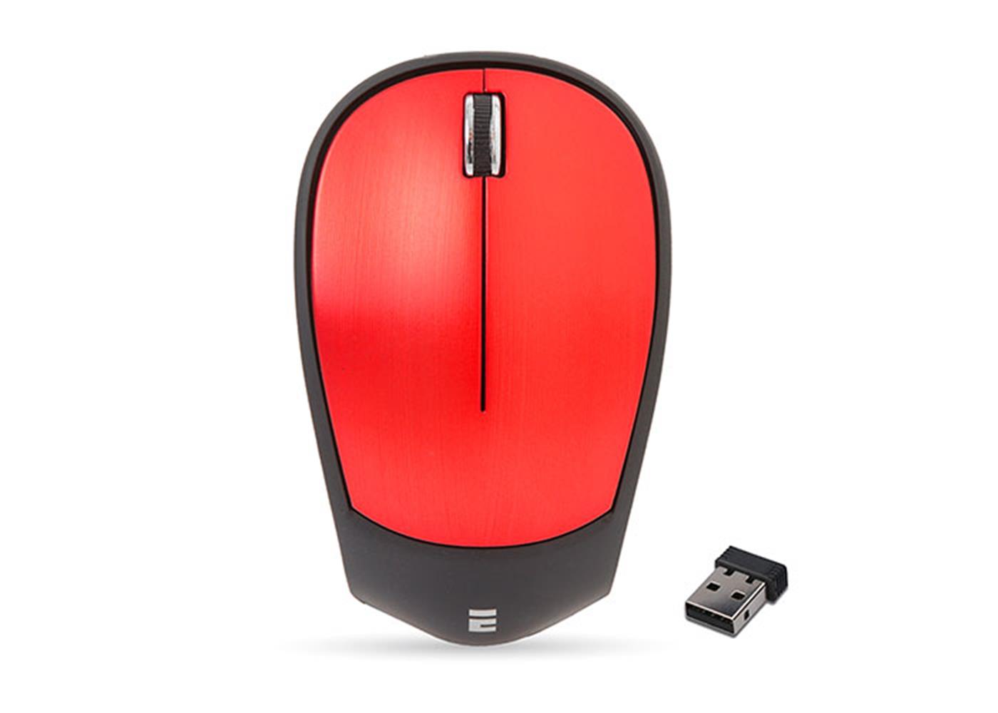 Everest SM-340 Usb Kırmızı 3D Optik Kablosuz Mouse - görsel 2