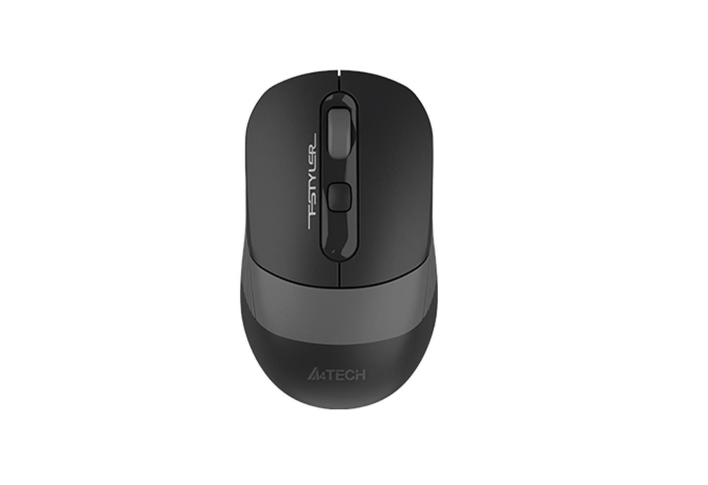 A4 Tech FG10CS Air2 Siyah-Gri 2.4 Nano 2000Dpi Şarjlı Sessiz Silent Mouse - görsel 2