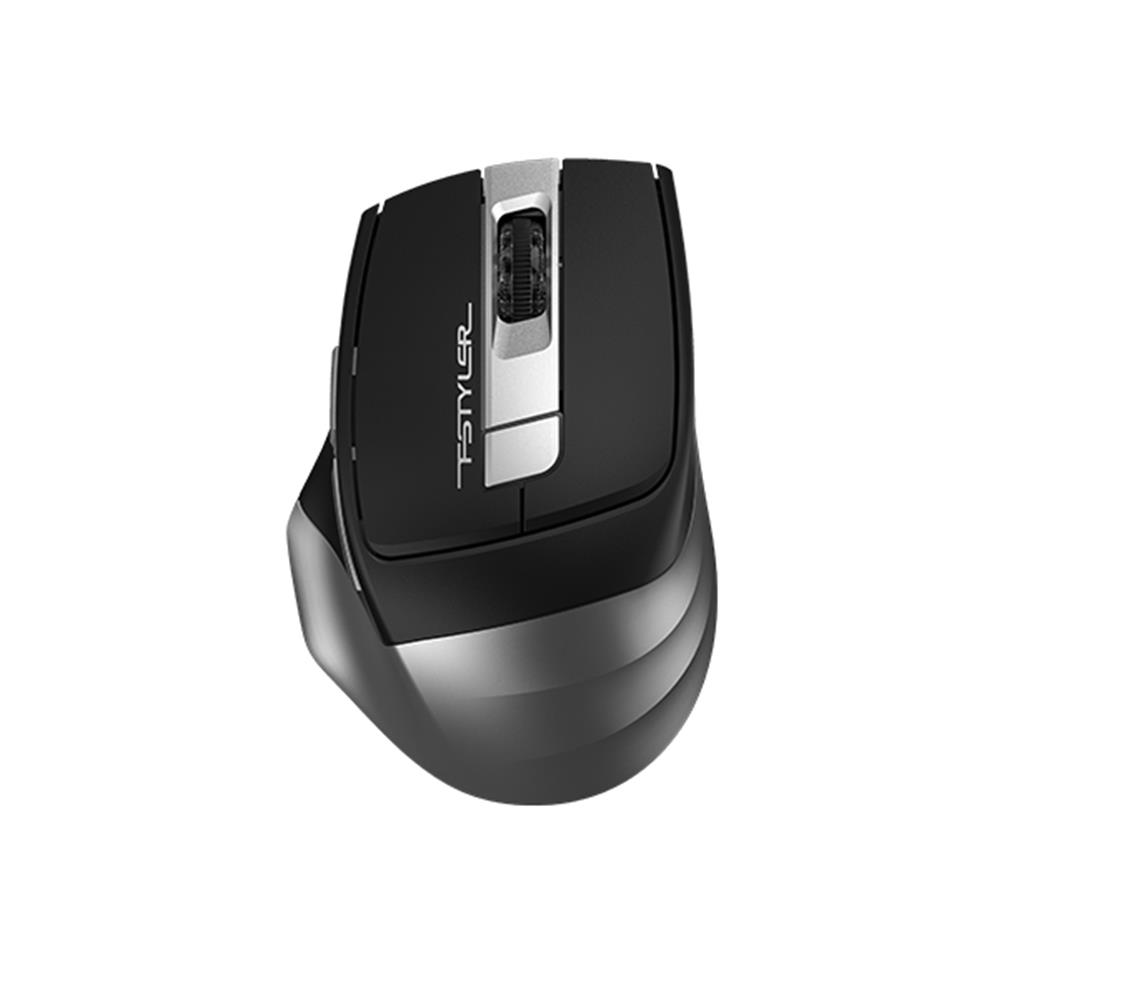 A4 Tech Fb35S Gri Bluetooth+2.4G Nano Kablosuz Optik 2000 Dpi Mouse (Sessiz) - görsel 2