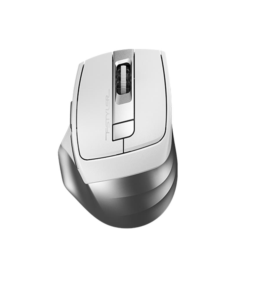 A4 Tech Fb35S Beyaz Bluetooth+2.4G Nano Kablosuz Optik 2000 Dpi Mouse (Sessiz) - görsel 2