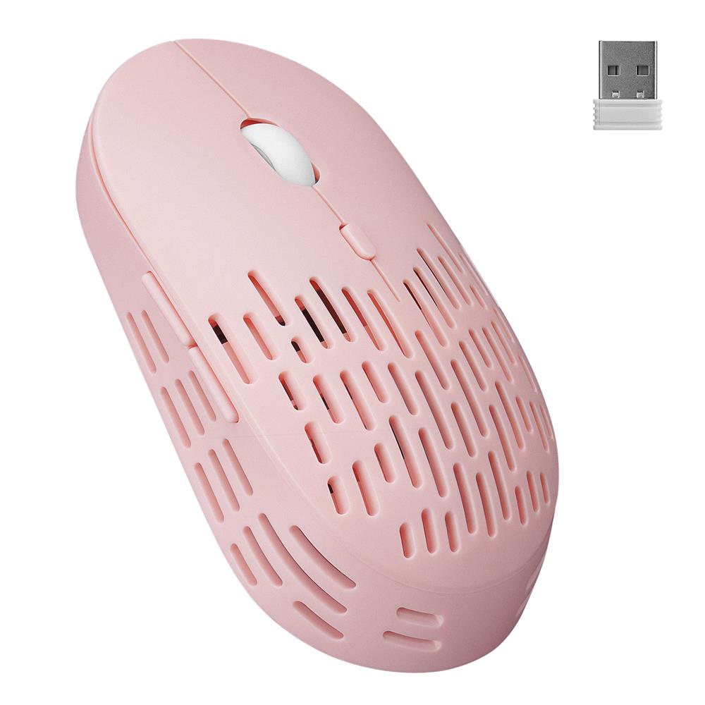 Altec Lansing ALBM7422 Pembe 2.4GHz Şarj Edilebilir Tek Renkli 1600DPI Optik Kablosuz Mouse - görsel 2
