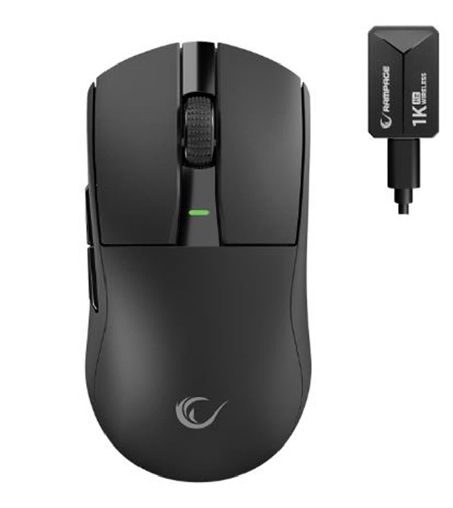 Rampage ZENITH BT+Wired+2.4G Siyah Kablosuz PAW3395 52833 MCU Gaming Oyuncu Mouse - görsel 2