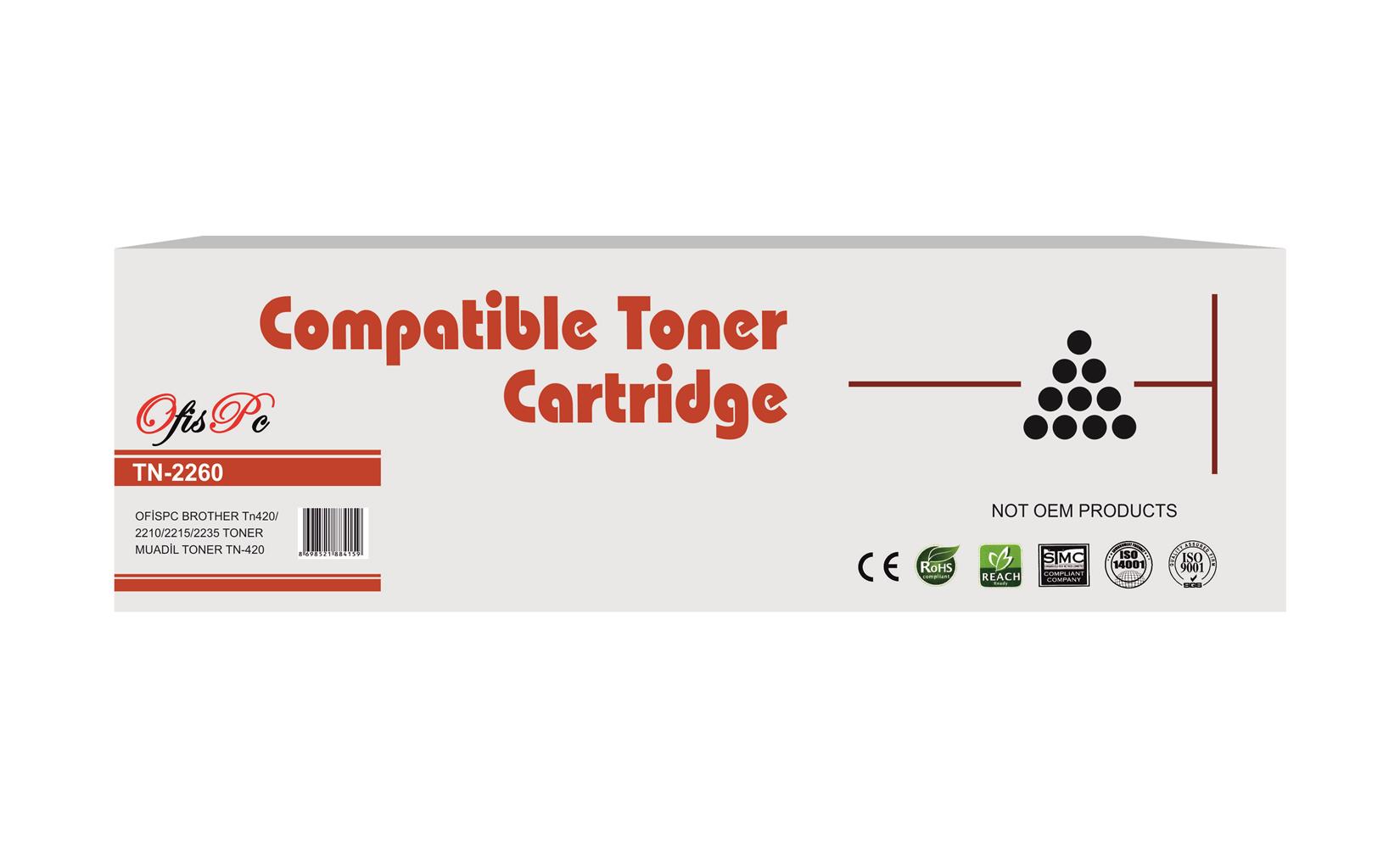 OfisPc Konica TN-221M/TN-241M/TN-291M/TN-251M 2100 Sayfa Kırmızı Muadil Toner