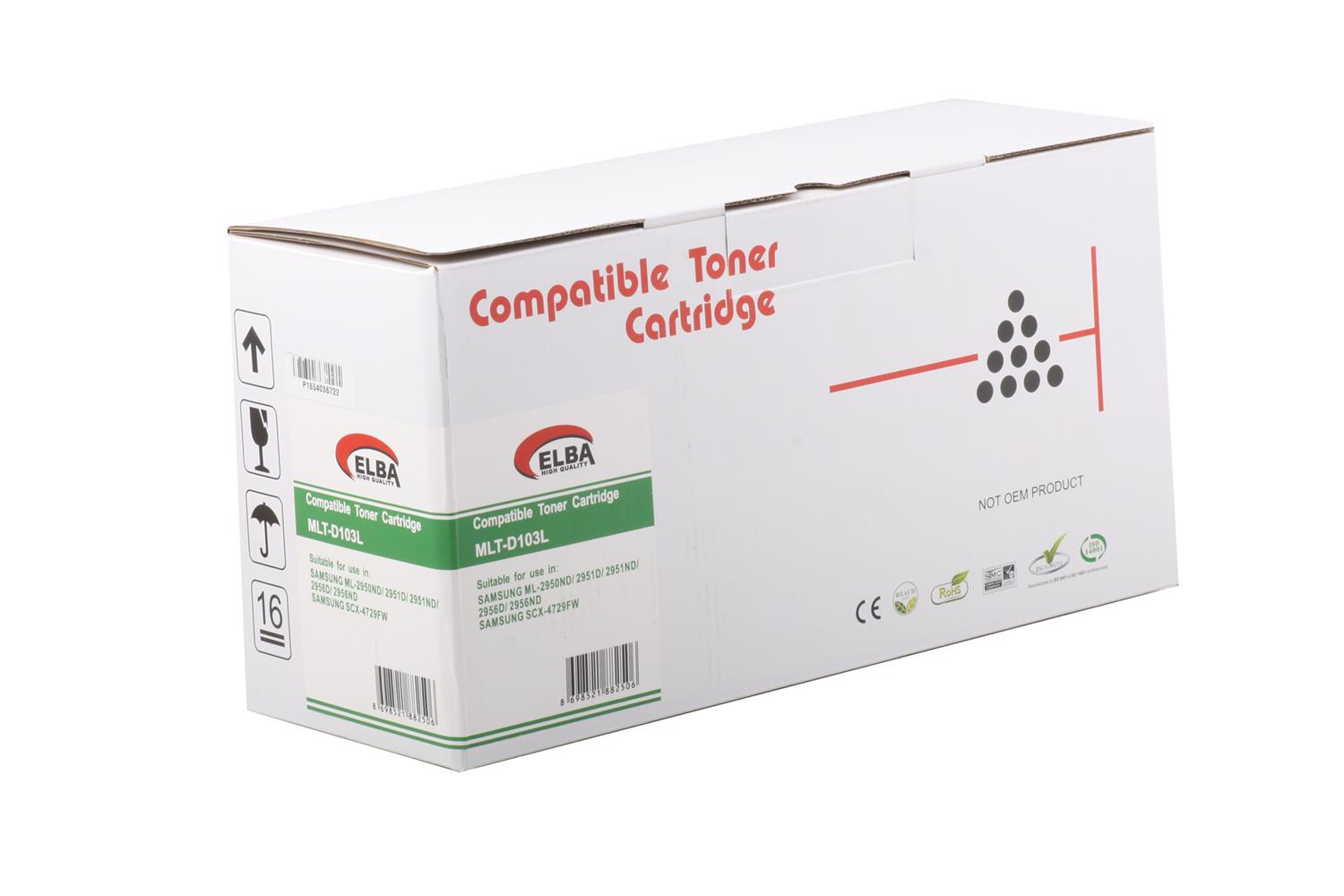 Elba Samsung ML-2950/2951 Yüksek Kapasite Toner - görsel 2