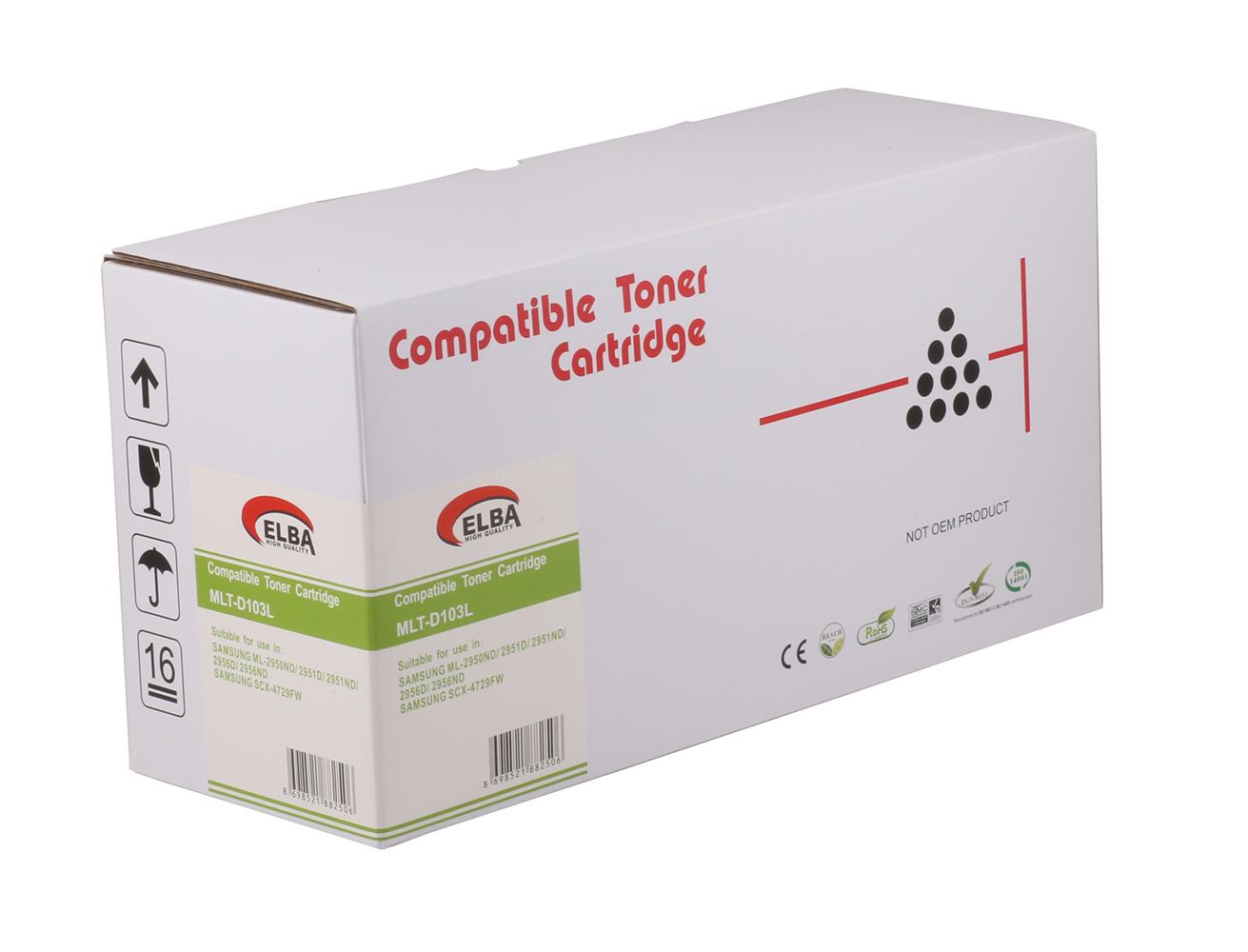 Elba Samsung ML-2950/2951 Yüksek Kapasite Toner