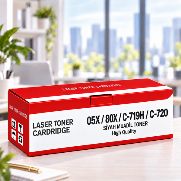 Yugubi Hp 05X / 80X / Canon Crg-719H / Crg-720 Muadil Toner 6.5K - Kolisi 14 Ad