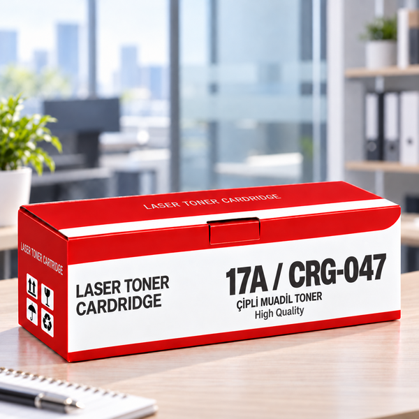 Yugubi Hp 17A / Canon Crg-047 Çipli Muadil Toner 1.6K - Kolisi 20 Ad