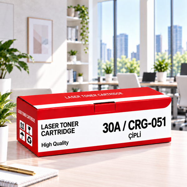 Yugubi Hp 30A / Canon Crg-051 Çipli Muadil Toner 1.6K - Kolisi 20 Ad