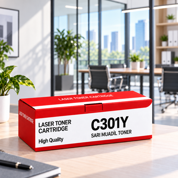 Yugubi Oki C301 Sarı Muadil Toner 1.5K