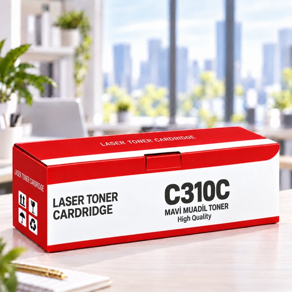 Yugubi Oki C310 Mavi Muadil Toner 2.5K