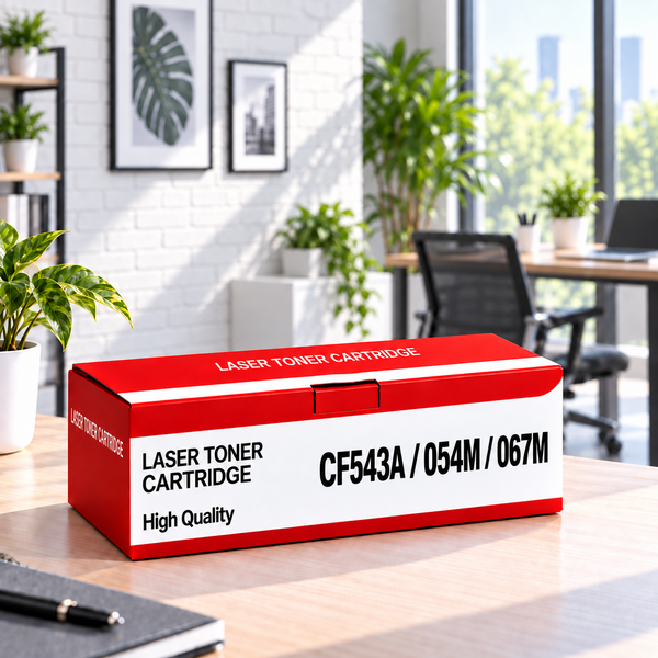 Yugubi Hp Cf543A / Canon Crg-054M / Crg-067M Kırmızı Muadil Toner 1.3K - Kolisi 20 Ad