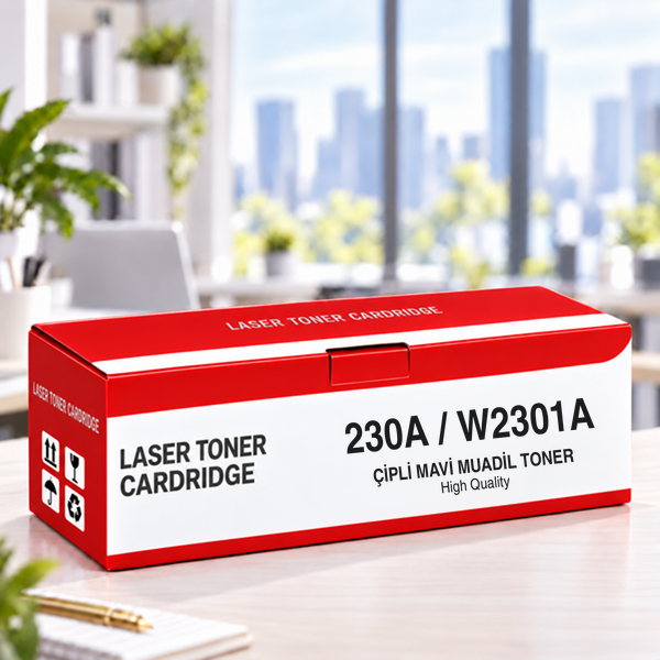 HP 230A W2301A Çipli Mavi Muadil Toner 1.8K | YUGUBİ