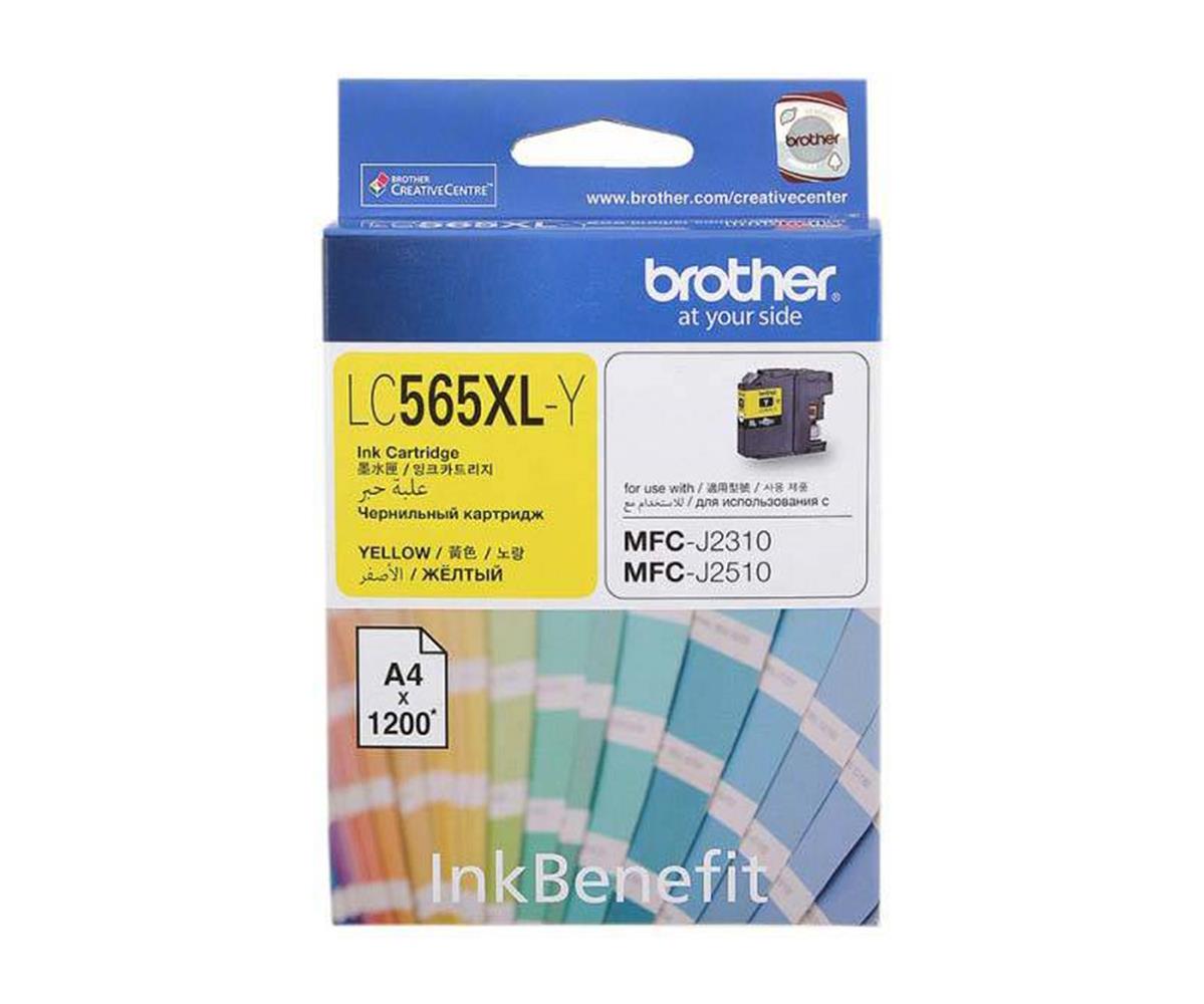 Brother LC565XLY Yellow Sarı 1.200 Sayfa Kartuş MFC-J3520/J3720