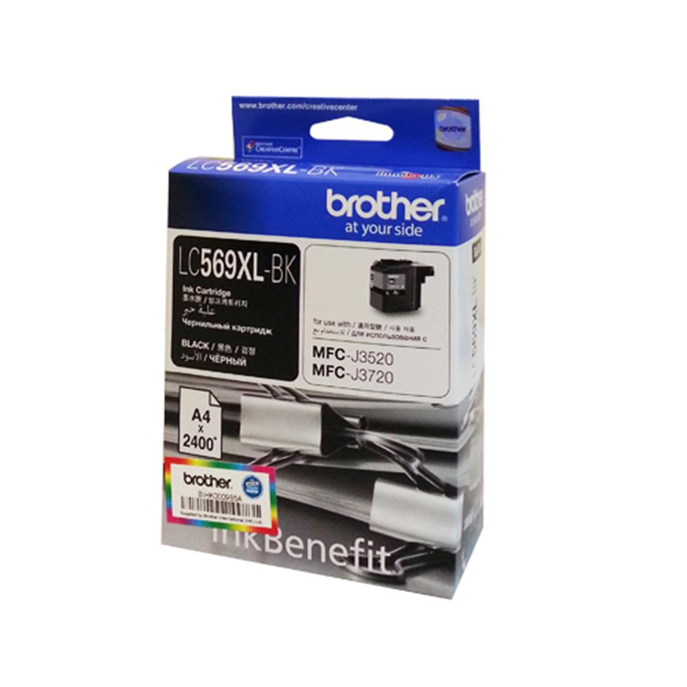 Brother LC569XLBK Black Siyah 2.400 Sayfa Kartuş MFC-J3520/J3720