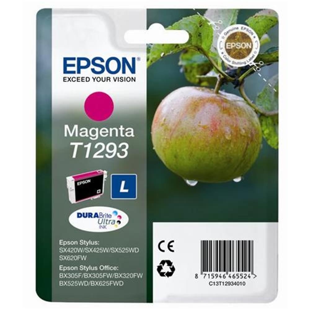 Epson BX305/320 SX425 Magenta Kırmızı Mürekkep Kartuş T12934022