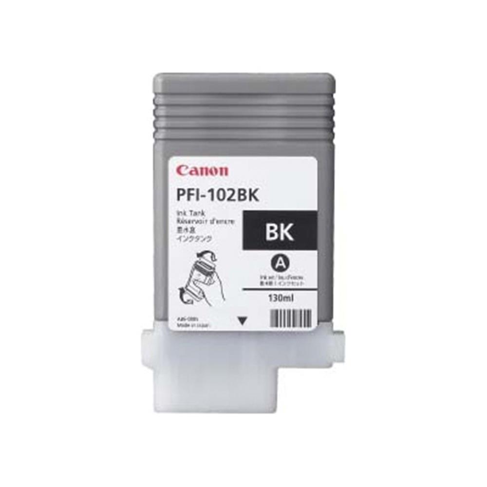 Canon PFI-102BK Black Siyah Plotter Kartuş IPF500/700/710/750