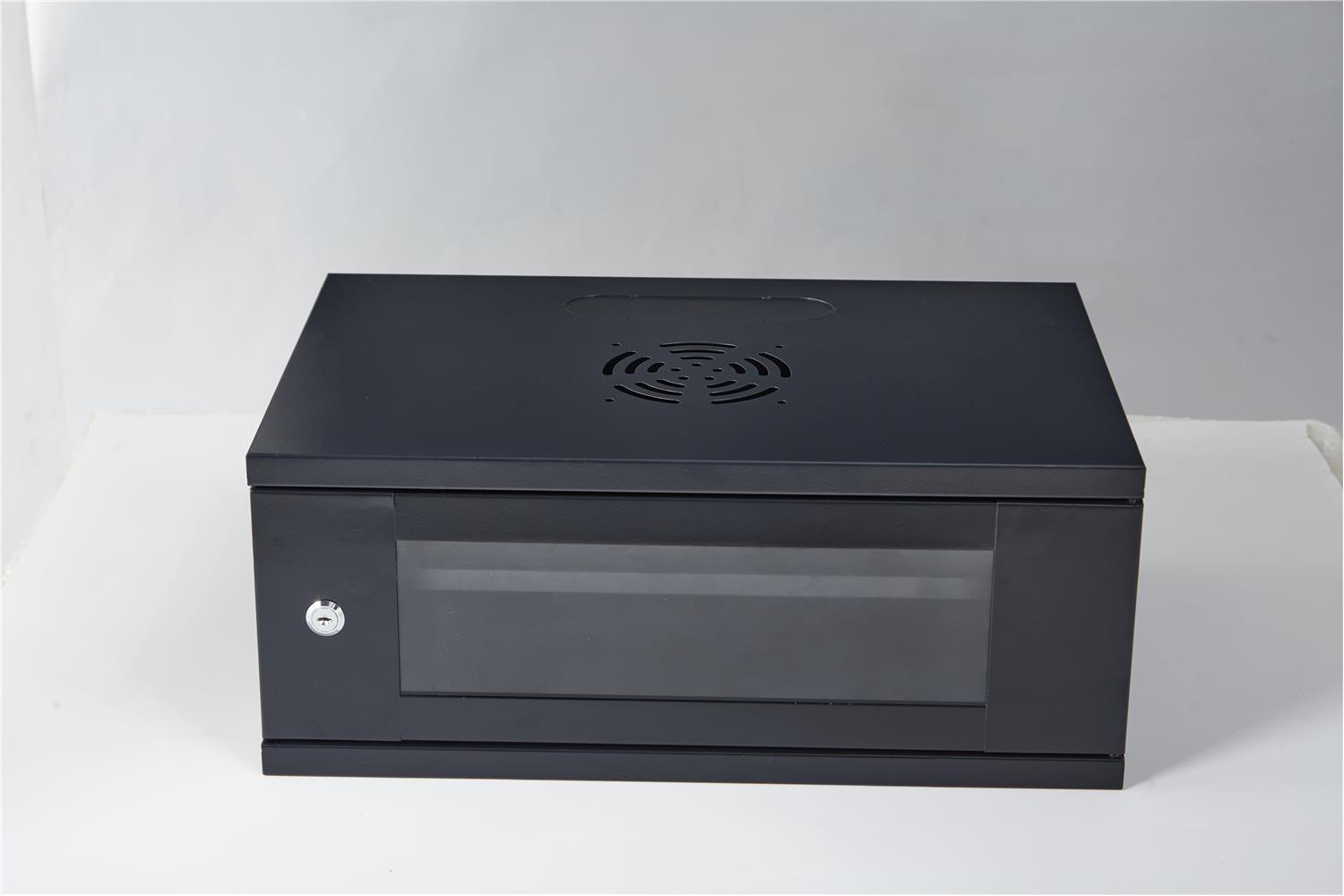 Racksan SE-6404S 4U Duvar Tipi Kabinet (240*530*400) Raf+Fan - görsel 2