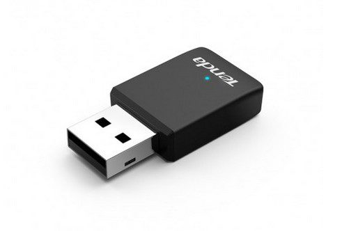 Tenda U9 200Mbps+433Mbps AC650 Wireless Dual Band Auto-Install USB Adapter - görsel 2