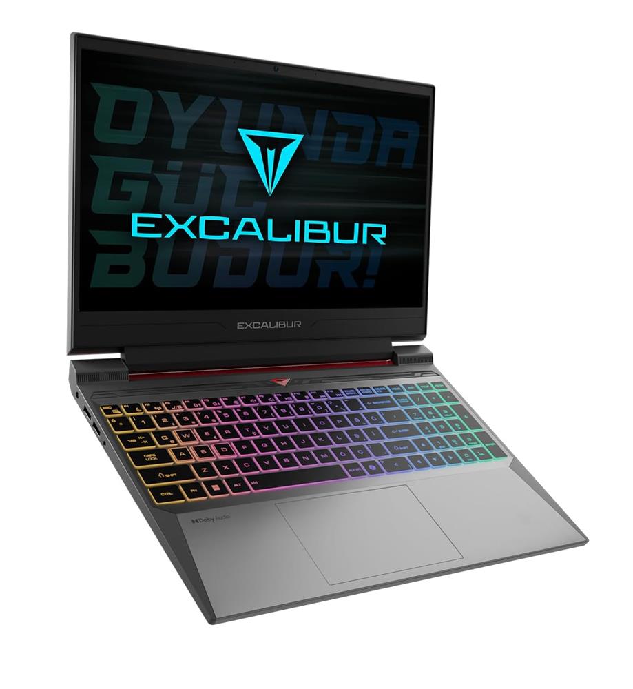 Casper Excalibur G880.1362-BEA0X-C I7 13620H 16GB 500GB 6GB RTX4050 165Hz 15.6" FreeDOS Notebook - görsel 2