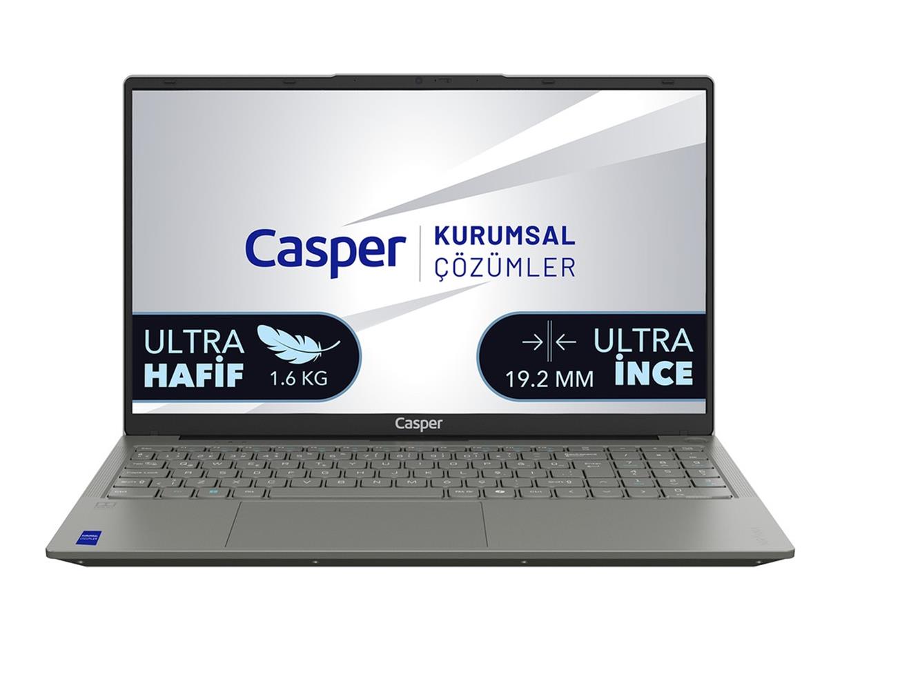 Casper Nirvana X750 X750.1362-BE00X-G-F i7-13620H 16GB 500GB SSD 15.6" FreeDOS Notebook - görsel 2