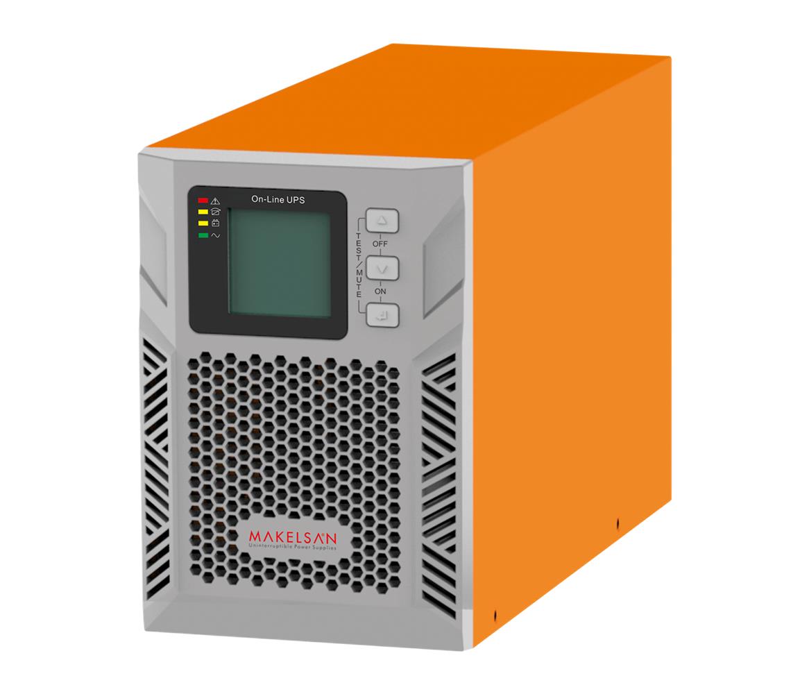 Makelsan Powerback SE Serisi 1 kVA Online 1F/1F 2*9Ah Akü - görsel 2