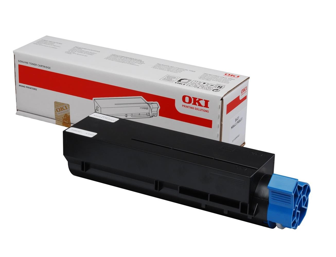 OKI 44992401 B401 MB441/451 1.500 Sayfa Black Siyah Toner (44992403)