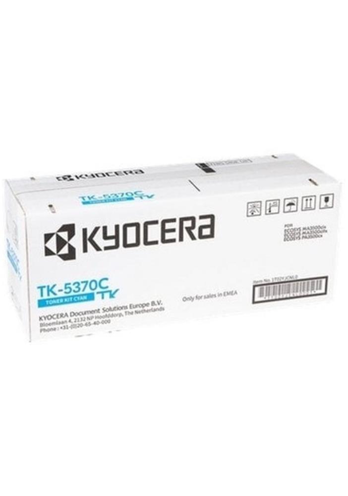Kyocera TK-5370C Cyan Mavi Orjinal Fotokopi Toneri Ecosys MA3500cix / MA3500cifx 5.000 Sayfa