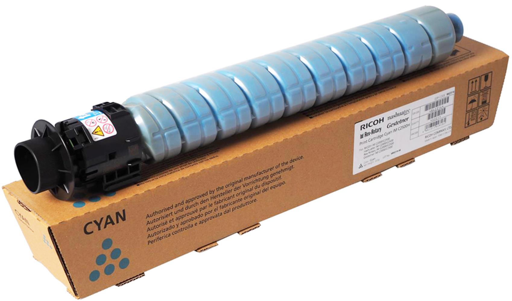 Ricoh IM C2500H Cyan Mavi Orjinal Fotokopi Toneri IM C2000/2500 10.500 Sayfa