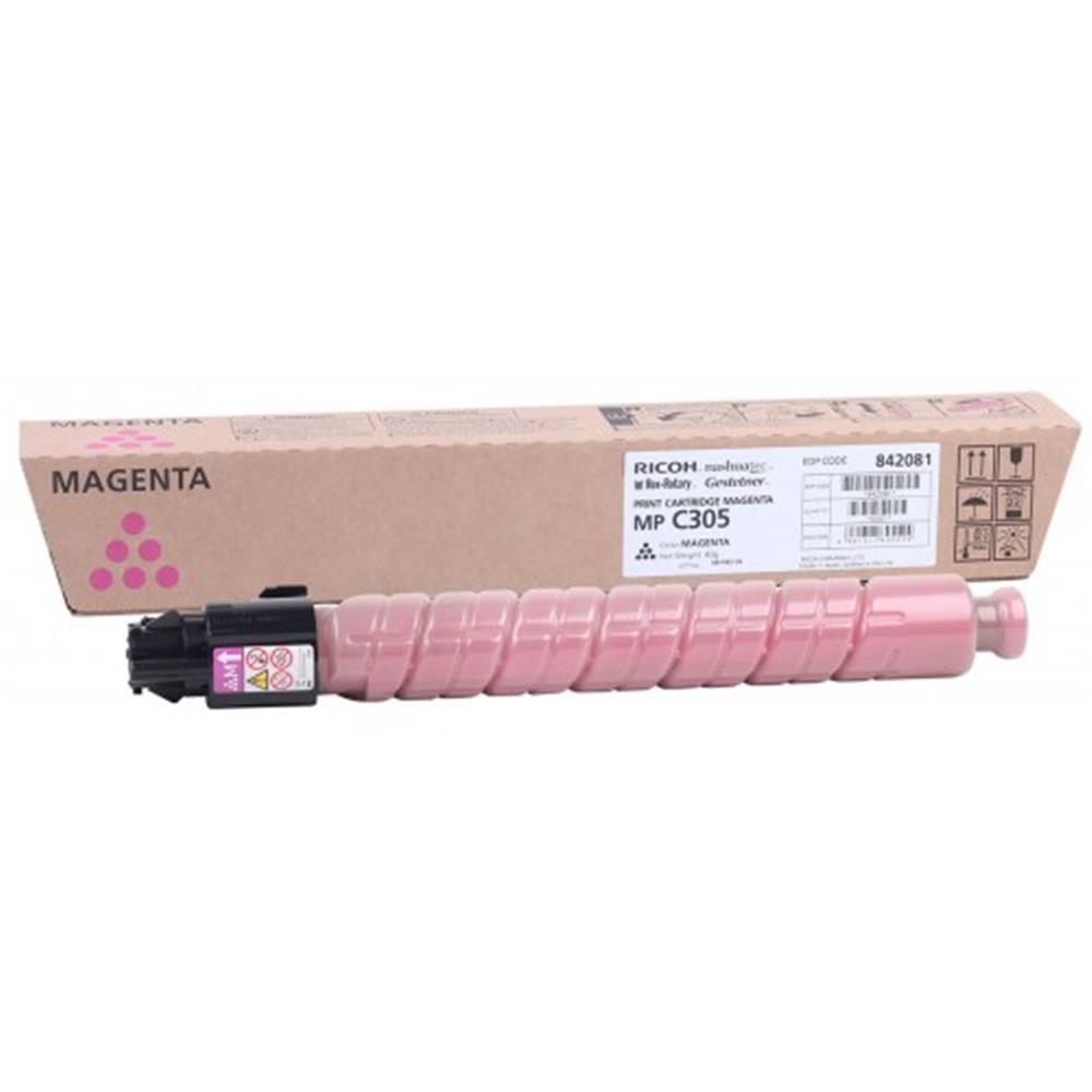 Ricoh MP C305 Magenta Kırmızı Orjinal Fotokopi Toneri MP C305SP/305SPF 4.000 Sayfa