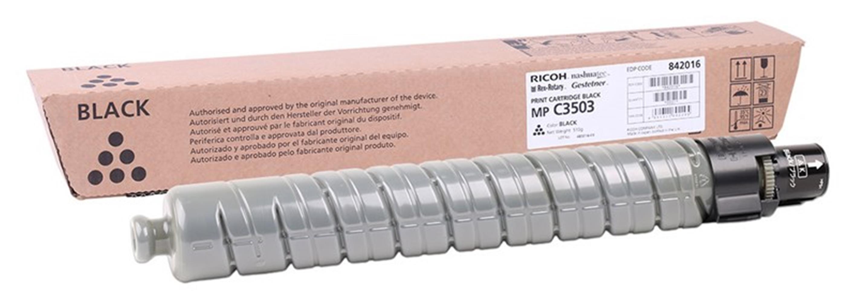 Ricoh MP C3503 Black Siyah Fotokopi Toneri MP C3003/3004 29.500 Sayfa