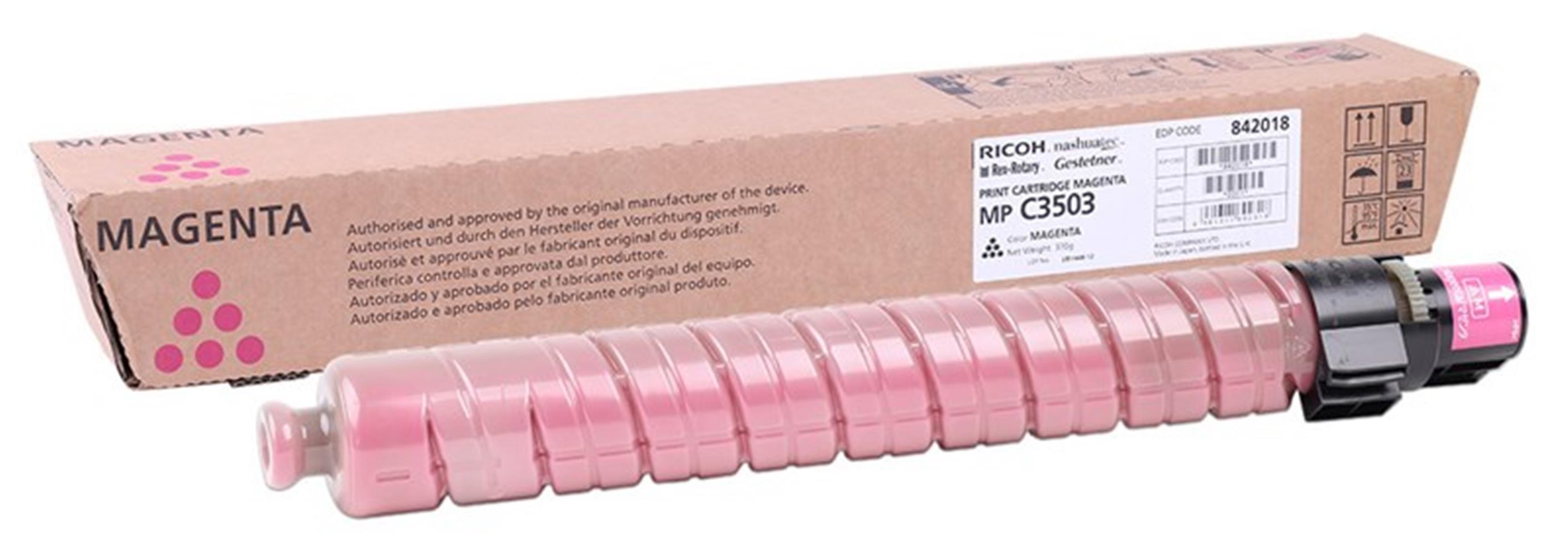 Ricoh MP C3503 Magenta Kırmızı Orjinal Fotokopi Toneri MP C3003/3004 18.000 Sayfa
