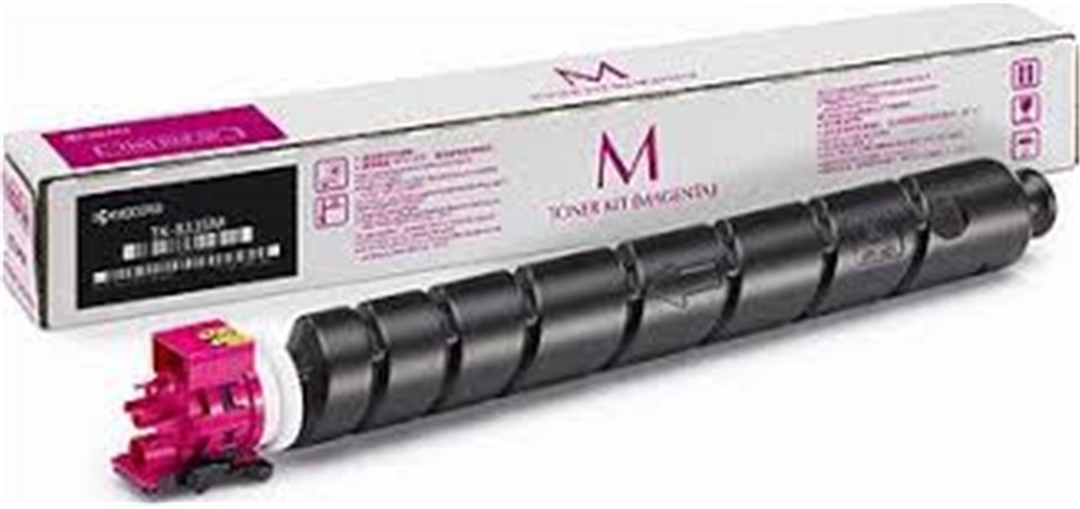 Kyocera TK-8335M Magenta Kırmızı Orjinal Fotokopi Toneri Taskalfa 3252ci/3253ci 15.000 Sayfa