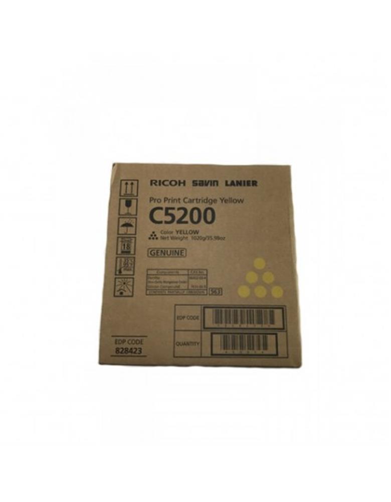 Ricoh C5200Y Yellow Sarı Orjinal Fotokopi Toneri Pro C5200 24.000 Sayfa
