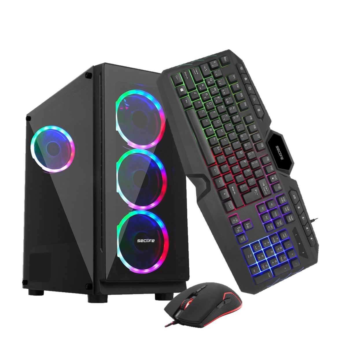 Seclife GM-9590 i5-9500 16GB 500GB Nvme 8GB RX 580 500W Dos Oyuncu Pc - görsel 2