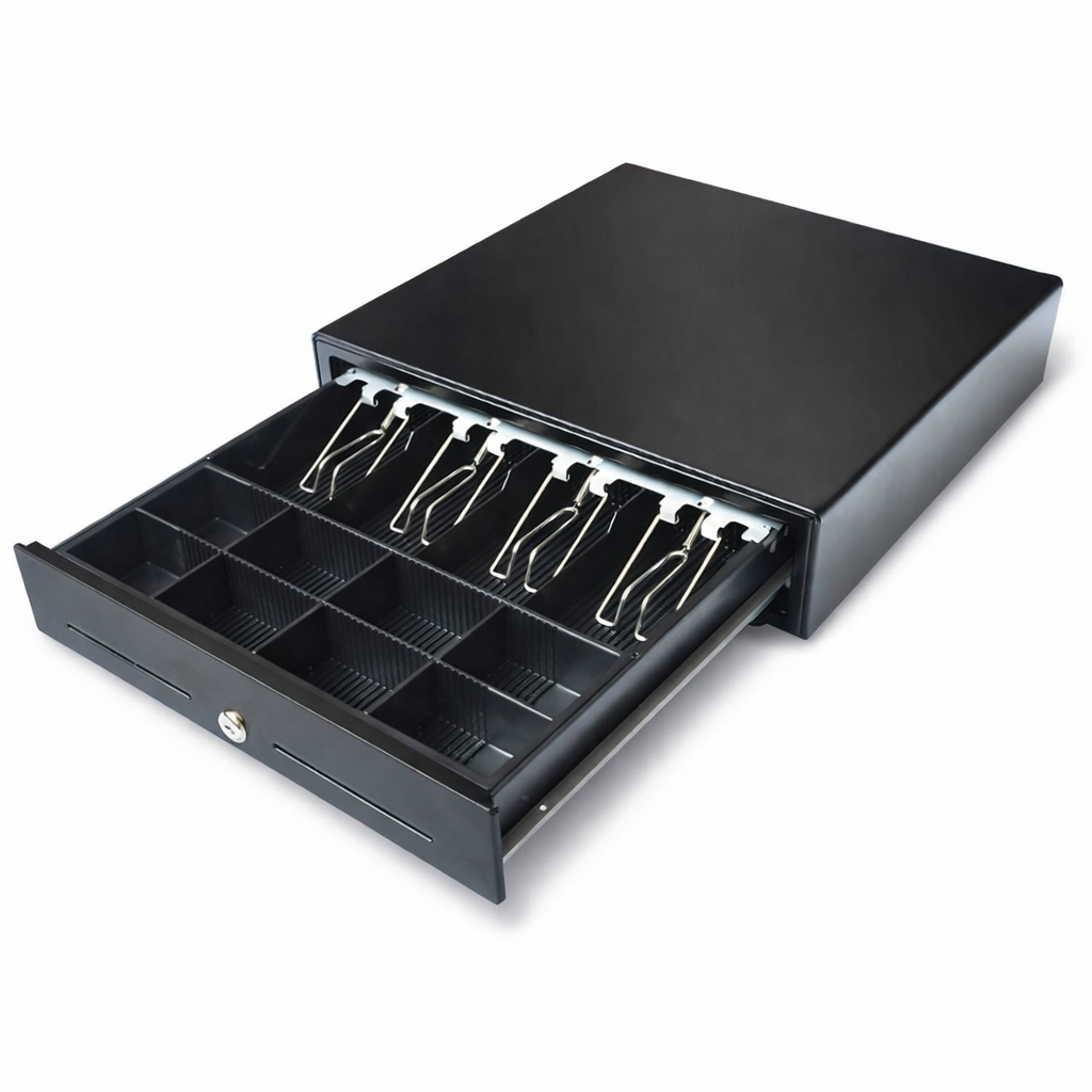 Dbpos M-410 4 Gözlü Metal Para Çekmecesi Metal sürgü